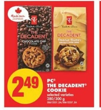 No Frills PC The Decadent Cookie offer