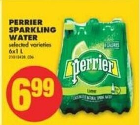 No Frills Perrier Sparkling Water offer