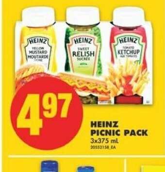 No Frills Heinz Picnic Pack offer