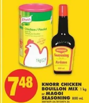 No Frills Knorr Chicken Bouillon Mix Maggi Seasoning offer