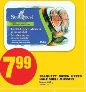 No Frills Seaquest Green Lipped Half Sheel Mussels offer