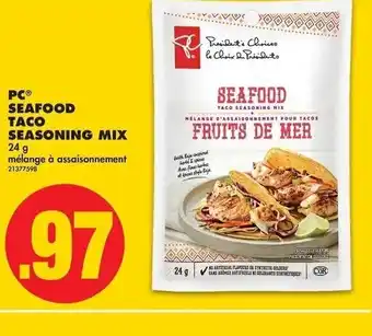 No Frills Seafood Taco Seasoning Mix offer