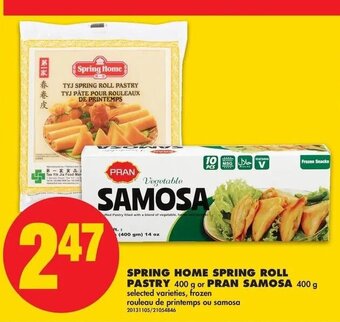 No Frills Spring Home Spring Roll Pastry offer