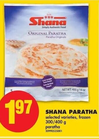 No Frills Shana Paratha offer