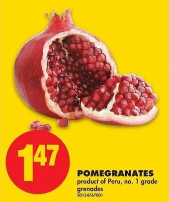 No Frills Pomegranates offer