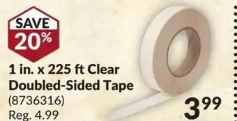 Princess Auto Doubled-Sided tape offer