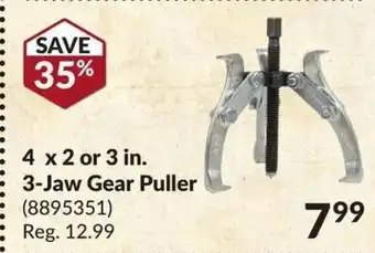 Princess Auto 3-Jaw Gear Puller offer