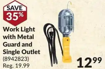 Princess Auto Work LIght With Metal offer