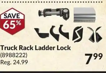 Princess Auto Truck Rack Ladder Lock offer