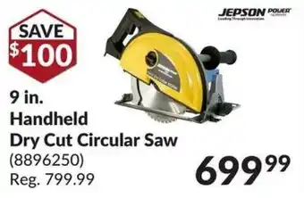 Princess Auto Handheld Dry Cut Circular Saw offer