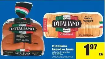 Real Canadian Superstore D'italiano breed Or Buns offer