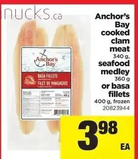 Real Canadian Superstore Anchor's Bay Cooked Clam Meat offer