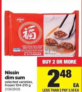 Real Canadian Superstore Nissin Dim Sum offer