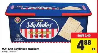 Real Canadian Superstore M.Y. San Skyflakes Crackers offer