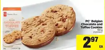 Real Canadian Superstore Belgian Chocolate And Toffee Cookies offer