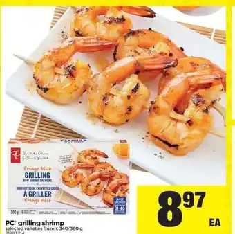Real Canadian Superstore Grilling Shrimp offer