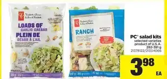 Real Canadian Superstore Salad Kits offer