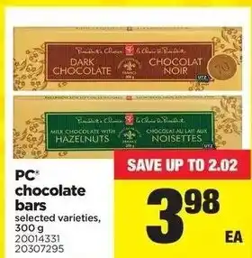 Real Canadian Superstore Chocolate Bars offer