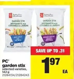 Real Canadian Superstore Garden Stix offer