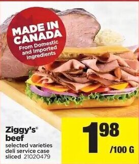 Real Canadian Superstore Ziggy's Beef offer