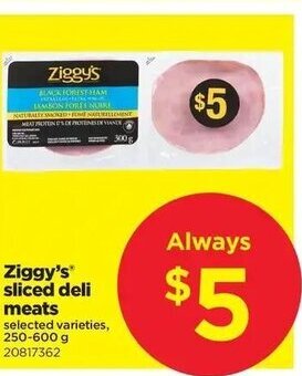 Real Canadian Superstore Ziggy's Sliced Deli Meats offer