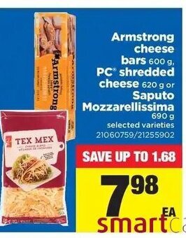 Real Canadian Superstore Armstrong Cheese Bars offer