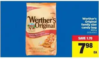 Real Canadian Superstore Werther's Original Family Size Candy Bag offer