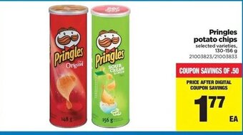 Real Canadian Superstore Pringles potato chips offer