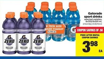 Real Canadian Superstore Gatorade sport drinks offer