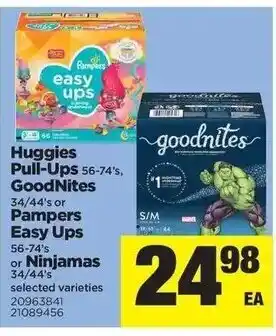 Real Canadian Superstore Huggies Pull-Ups GoodNites offer