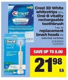 Real Canadian Superstore Crest 3D White whitestrips offer