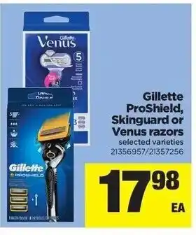 Real Canadian Superstore Gillette ProShield Skinquard or Venus razors offer