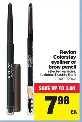 Real Canadian Superstore Revion Colorstay eyeliner or brow pencil offer