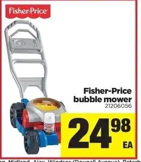 Real Canadian Superstore Fisher-Price bubble mower offer