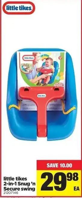 Real Canadian Superstore Little tikes 2-in-1 Snug offer