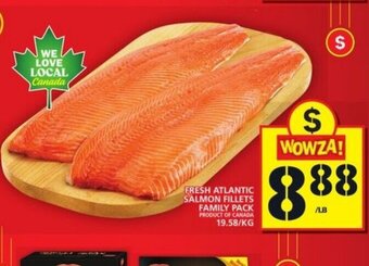 Food Basics Fresh Atlantic Salmon Fillets offer