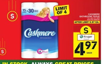 Food Basics Cashmere Bathroom Tissue offer
