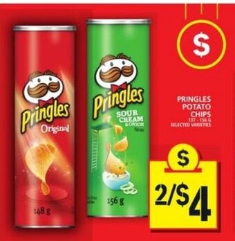 Food Basics Pringles Potato Chips offer