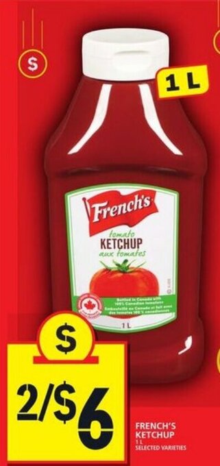 Food Basics French's Ketchup offer