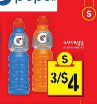 Food Basics Gatorade offer