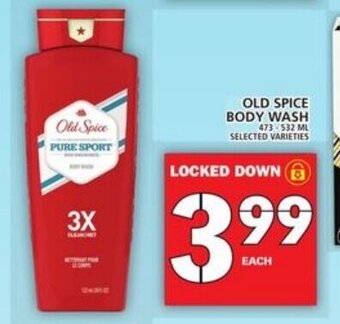 Food Basics Old spice body wash offer