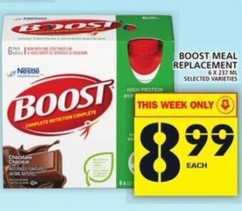 Food Basics Boost meal replacement offer