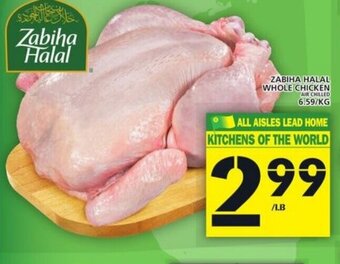 Food Basics Zabiha halal whole chicken offer