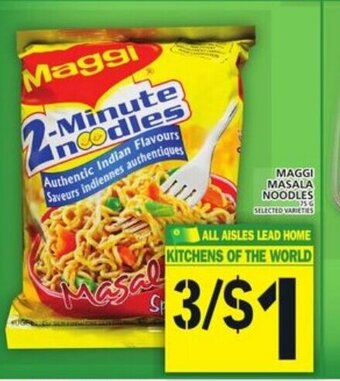 Food Basics Maggi masala noodles offer