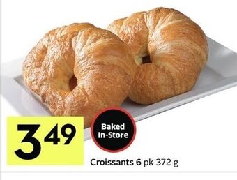 IGA Croissants offer