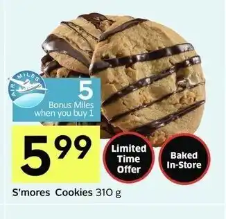 IGA S'mores cookies offer