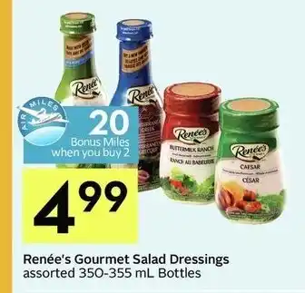 IGA Renée's gourmet salad dressings offer