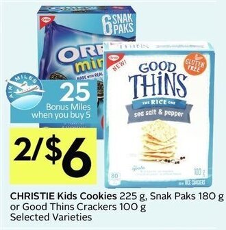 IGA Christie kids cookies offer