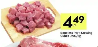 IGA Boneless pork stewing cubes offer