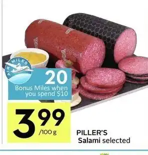 IGA Piller's salami offer